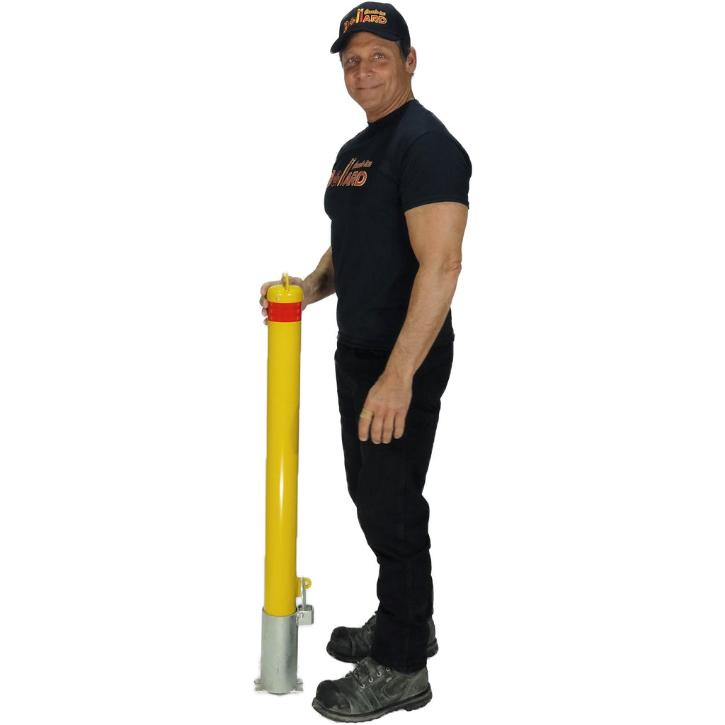 Steel Removable bollard with pad Lock