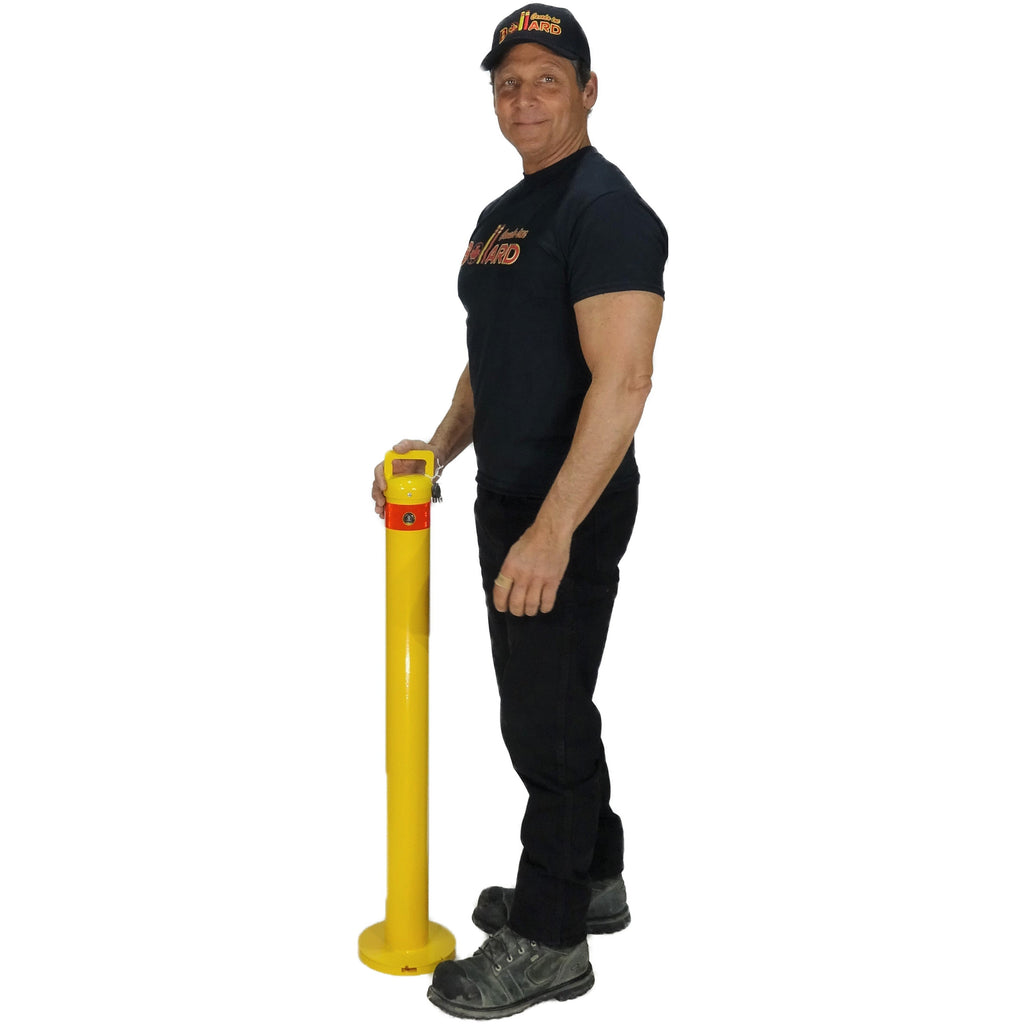 Steel Bollard Bold down removable